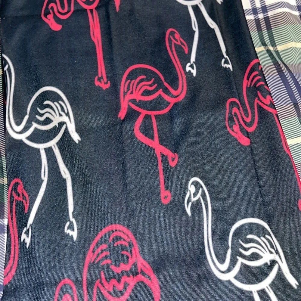 6/$20 New long cloth flamingo neck gaiter